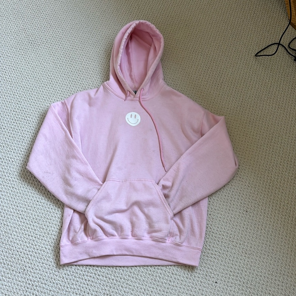 Etsy baby pink custom hoodie